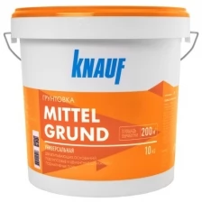 Грунтовка KNAUF Миттельгрунд, 10 кг, желтый