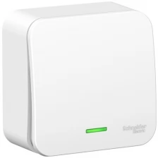 Переключатель (с 2-х мест) Schneider Electric BLNVA106111 Blanca, 10 А, белый