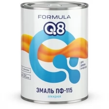 Эмаль ПФ-115 алкидная Formula Q8, глянцевая, 1,9 кг, бирюзовая