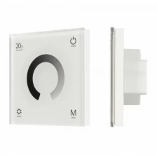 Панель SMART-P4-DIM-G-IN White (12-24V, 4x3A, Sens, 2.4G) (Arlight, IP20 Пластик)