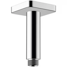 Потолочное подсоединение 100 мм Hansgrohe Vernis Shape 26406000 хром