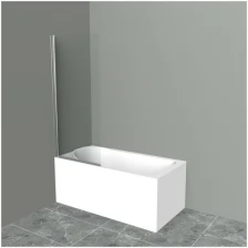 BelBagno Душевая шторка на ванну BelBagno UNO-V-1-90/150-C-Cr