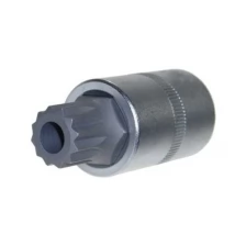 AVS Головка со вставкой 1/2" SPLINE (M16, L=55 мм) с отверстием AVS BS12M16H