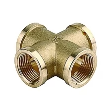 Крестовина General Fittings латунь, г/г/г/г, 3/4" 51049-3/4 .