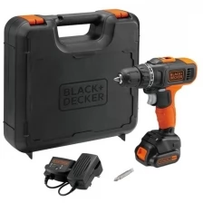 Аккумуляторная дрель-шуруповерт BLACK+DECKER BCD7122CK BCD7122CK-RU