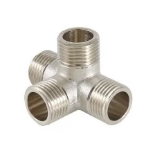 Крестовина двухплоскостная резьбовая 1/2" VALTEC VTr.661.N.0004