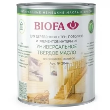 BIOFA 2044 Универсальное твердое масло (0,125 л 2001 Белый )