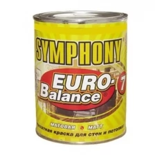 SYMPHONY EURO BALANCE 7 акрилатная матовая краска (10/9л мет. база А)