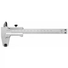 Без ТМ Штангенциркуль металлический 125мм 3445-125