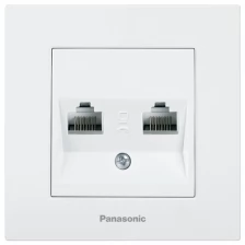 Розетка комп. Panasonic Karre Plus WKTC04072WH-RU скрыт. IP20 белый (упак.:1шт)