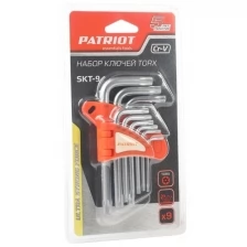 Набор ключей PATRIOT SKТ-9, TORX,T10-T50,CRV, 9 шт