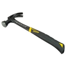 Молоток-гвоздодер STANLEY HAND TOOLS STANLEY 1-51-275 Fatmax Antivibe FMHT1-51275 450 г /16 oz с изогнутым гвоздодером