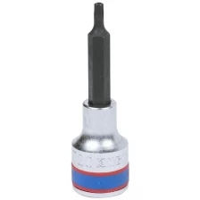 Насадка (бита) торцевая 1/2", Torx, T20, L = 80 мм, с отверстием KING TONY 403720