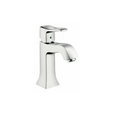 Смеситель для раковины Hansgrohe Metris Classic 100 без сливного гарнитура 31077000