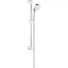 Душевой гарнитур GROHE New Tempesta Cosmopolitan 100 III, штанга 600 мм, 9,5 л/мин, хром (27579002)